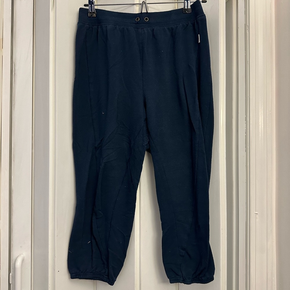 Blue pajama pants
